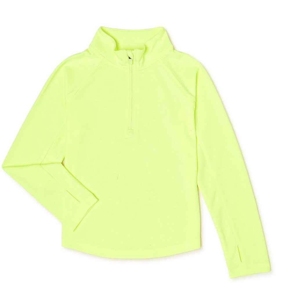 Athletic Works Quarter Zip Pullover Girl Size XL (14-16) Plus